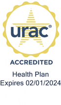 URAC Accredited Health Plan Expires 02/01/2024